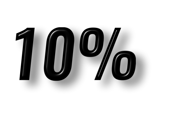 10%