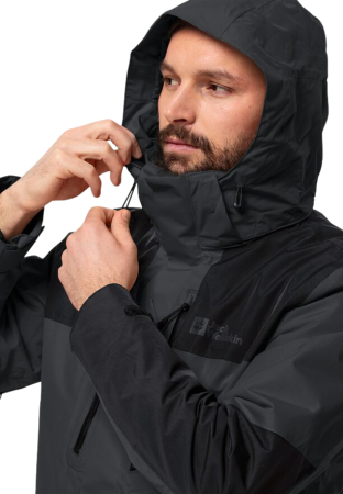 Фото куртка мужская jack wolfskin jasper 3in1 men phantom