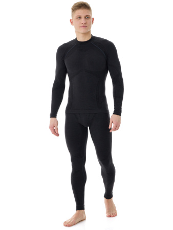 Фото кальсоны мужские accapi ergowool iron/black