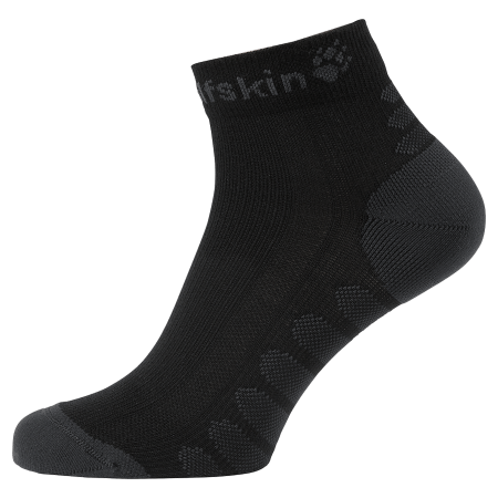 Фото носки jack wolfskin multifunction sock low cut black