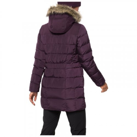 Jack Wolfskin BAFFIN ISLAND COAT Aubergine Arctic Zone