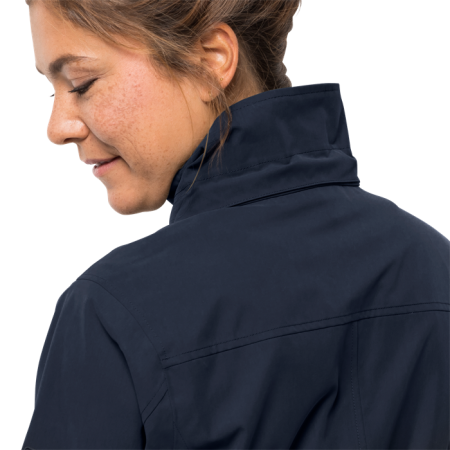 Фото куртка женская jack wolfskin kimberley coat midnight blue