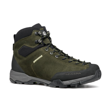 Фото ботинки scarpa mojito hike gtx thyme green-lime