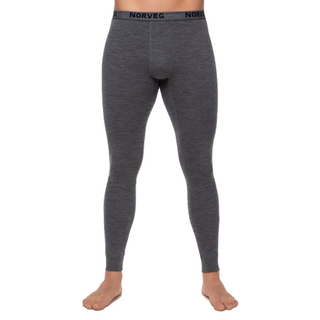Фото кальсоны norveg soft pants серый меланж