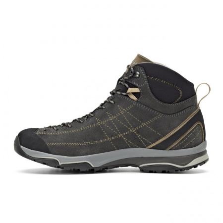Фото ботинки мужские asolo hiking nucleon mid gv graphite/brown