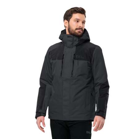 Фото куртка мужская jack wolfskin jasper 3in1 men phantom