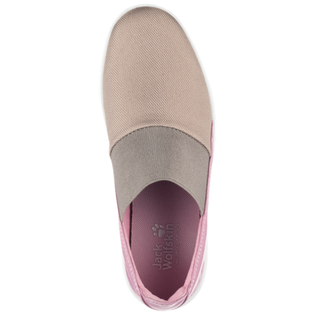 Фото ботинки женские jack wolfskin auckland slipper moon rock