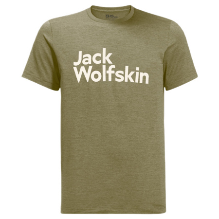 Фото футболка мужская jack wolfskin brand t bay leaf