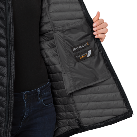 Jack Wolfskin ATMOSPHERE COAT Black Arctic Zone