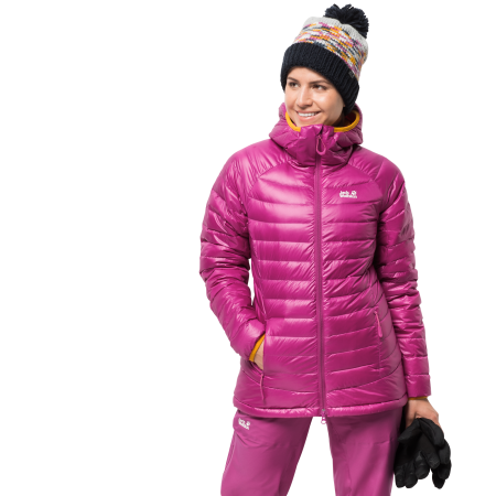 Фото куртка женская jack wolfskin mount floyen fuchsia