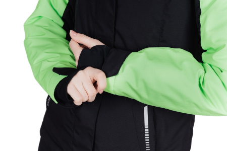 Фото куртка женская горнолыжная nordski extreme black/lime w