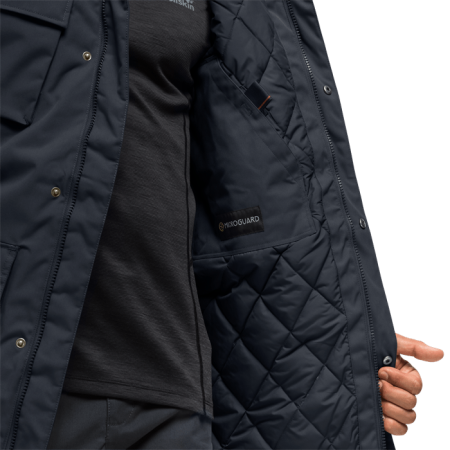 Jack Wolfskin GLACIER CANYON PARKA Nigth Blue Arctic Zone