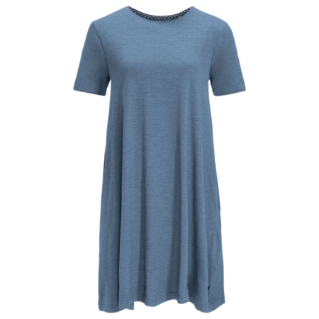 Фото платье женское jack wolfskin travel dress elemental blue