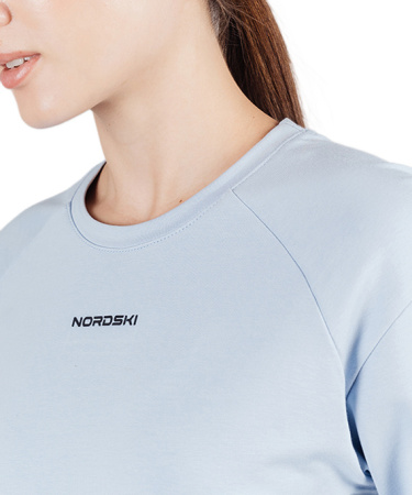 Фото свитшот женский nordski simple sky w