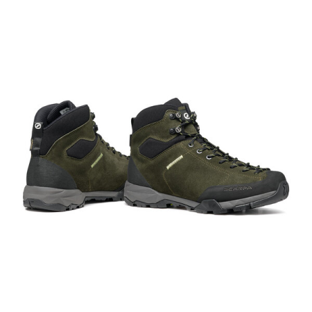 Фото ботинки scarpa mojito hike gtx thyme green-lime