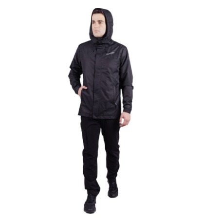 Фото ветрозащитная мужская куртка nordski storm black