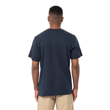 Фото футболка мужская jack wolfskin brand t night blue