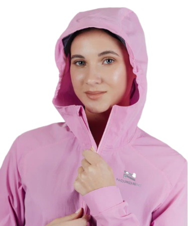 Фото ветровка женская nordski pro energy peony w