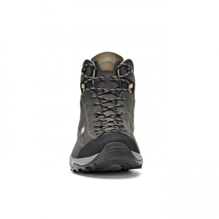 Фото ботинки мужские asolo hiking nucleon mid gv graphite/brown