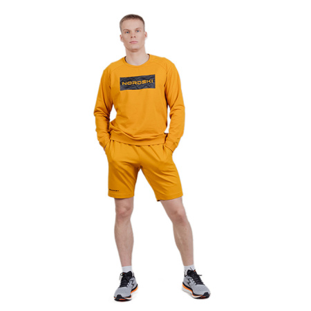 Фото свитшот мужской nordski simple logo bronze