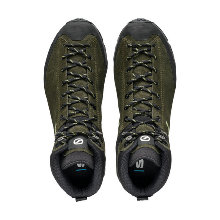 Фото ботинки scarpa mojito hike gtx thyme green-lime